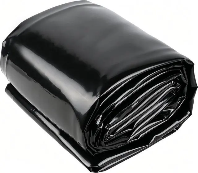 Main image of 15 x 25 FT HDPE Pond Liner, 20 Mil Thick Waterproof Flexible Pond Sheet for Outdoor Fish Koi Ponds, Garden Water Fountains and Waterfall Construction