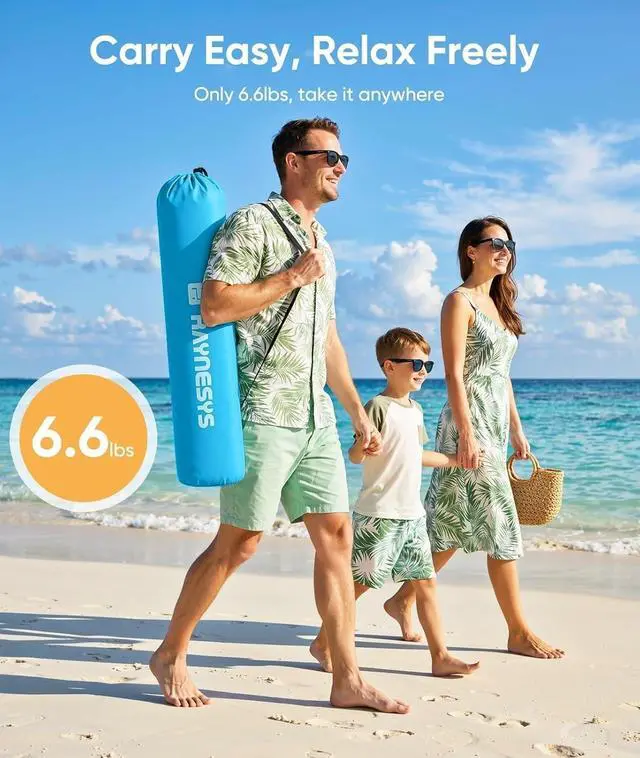 Alt view image 5 of 7 - 3-4 Person Pop Up Beach Tent Sun Shelter with UPF 30+ UV Protection, Portable Sun Shade Canopy with Breathable Mesh Windows and Carrying Bag for Outdoor Beach Park Use