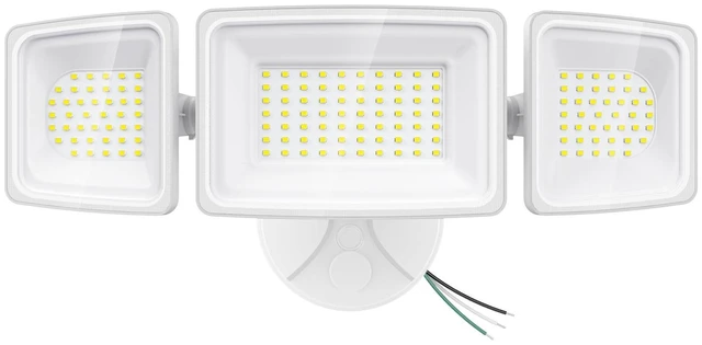 Main image of 150W LED Security Light, 15000LM Outdoor Flood Light Switch Controlled, IP65 Waterproof LED Exterior Floodlight, 6500K White Wall Mount Security Lighting for Entryway, Garage, Yard, Eave