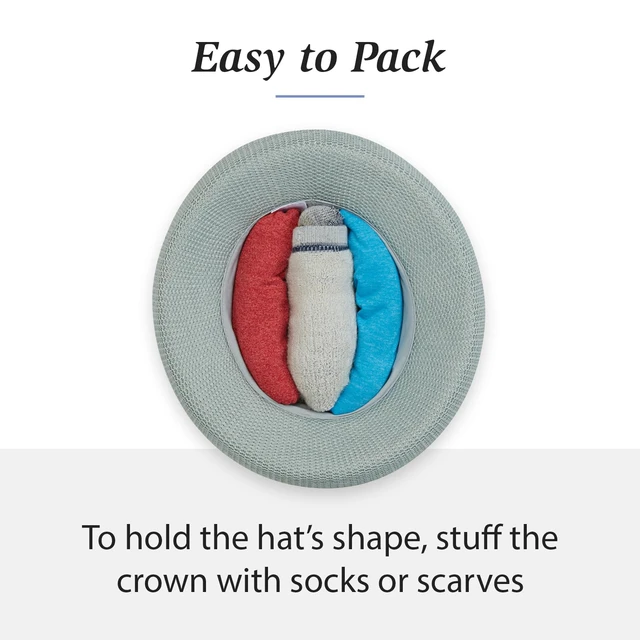 Alt view image 5 of 7 - Womens Victoria Sun Hat Medium (Mixed Camel)| Packable Design, Adjustable Sizing | Sophisticated Style for Parties, Beach & Outdoor