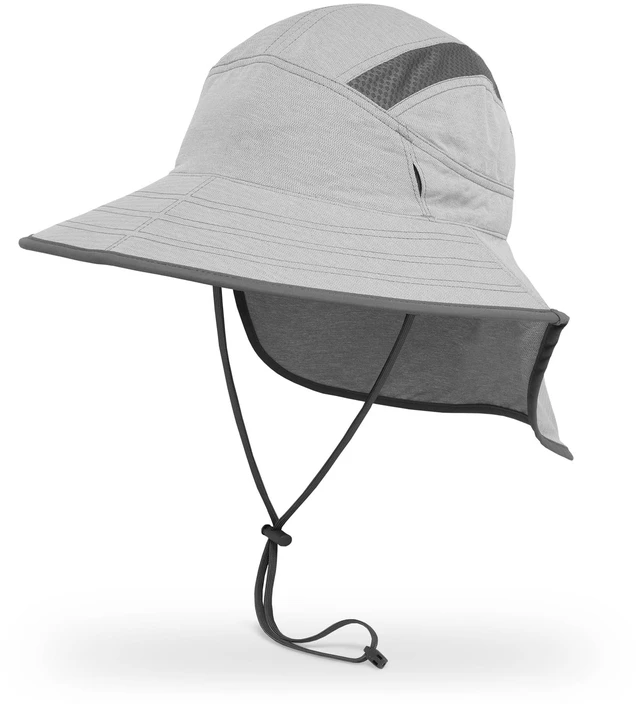 Main image of Ultra Adventure Hat - UPF 50+ Sun Hat for Men & Women with Neck Cape, Adjustable Fit, Breathable, Water-Resistant Design for Hiking, Fishing, or Outdoor Travel, Pumice, S/M