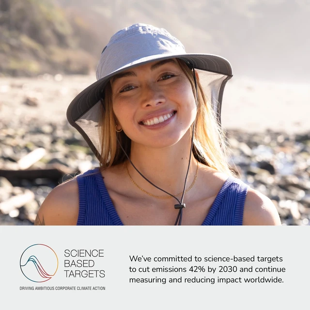 Alt view image 3 of 5 - Ultra Adventure Hat - UPF 50+ Sun Hat for Men & Women with Neck Cape, Adjustable Fit, Breathable, Water-Resistant Design for Hiking, Fishing, or Outdoor Travel, Pumice, S/M