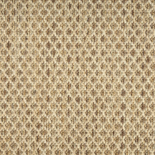 Alt view image 7 of 7 - Home Courtyard Indoor Outdoor Area Rug, Jute, 5' x 7', Geometric | 90% polypropylene, 10% polyester flatweave, low-shedding; hose-clean, air-dry; patio, deck, living room, dining room
