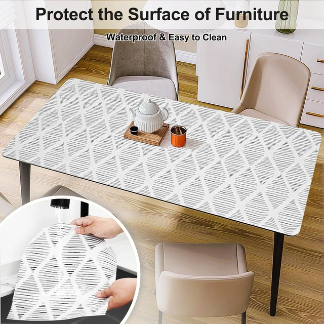 Alt view image 6 of 7 - Drawer and Shelf Liner for Kitchen Cabinet Non-Adhesive 24in x 30FT | Waterproof Washable Contact Paper Liner Thickened Non-Slip Mat for Cupboard Pantry Durable Shelves Protector Easy to Cut