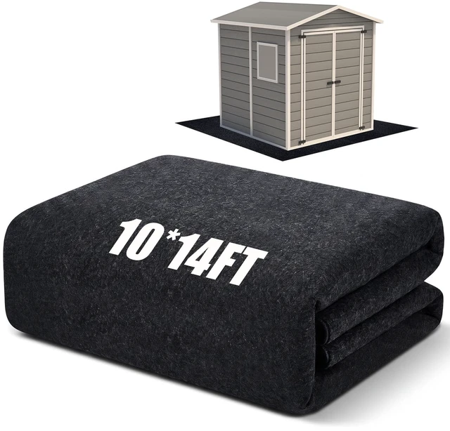 Main image of Shed Floor Mat 10 x 14 ft, PE Backing for Garage, Carport and Large Sheds