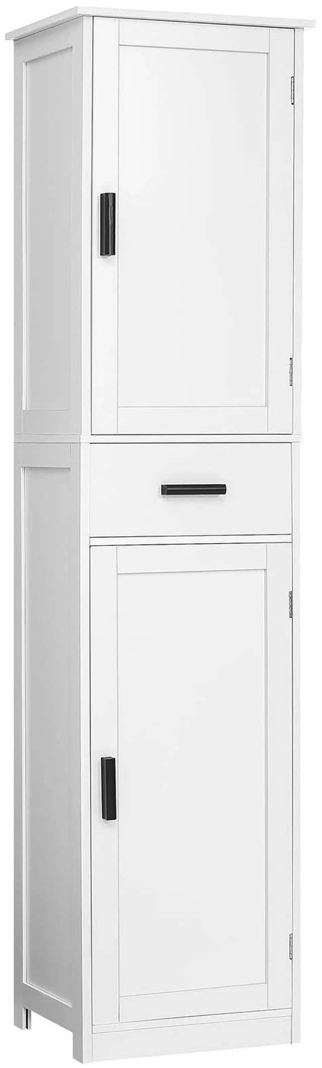 Main image of 67'' Tall Bathroom Cabinet, Storage Cabinet with 4 Shelves & 2 Doors, Narrow Storage Cabinets for Bathroom, Living Room, Home Office, White