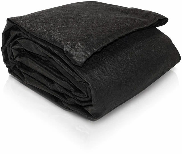 Main image of Nonwoven Geotextile Underlayment - 20 ft. x 25 ft. | 6 oz density, use for ponds, weed barrier, landscaping, stabilization