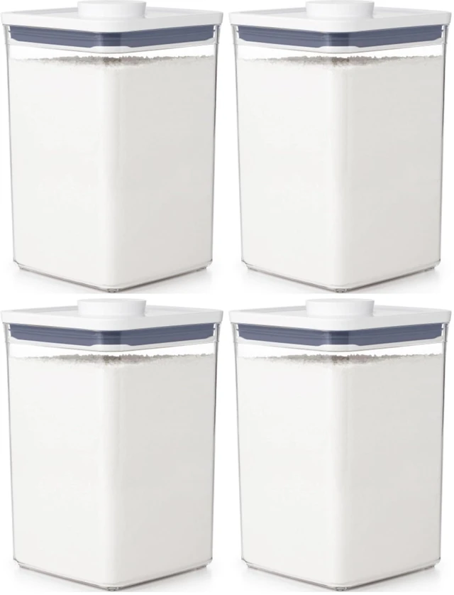 Main image of Good Grips POP Container - 4.4 Qt/4.2 L,Airtight Food Storage Containers,(Pack of 4)