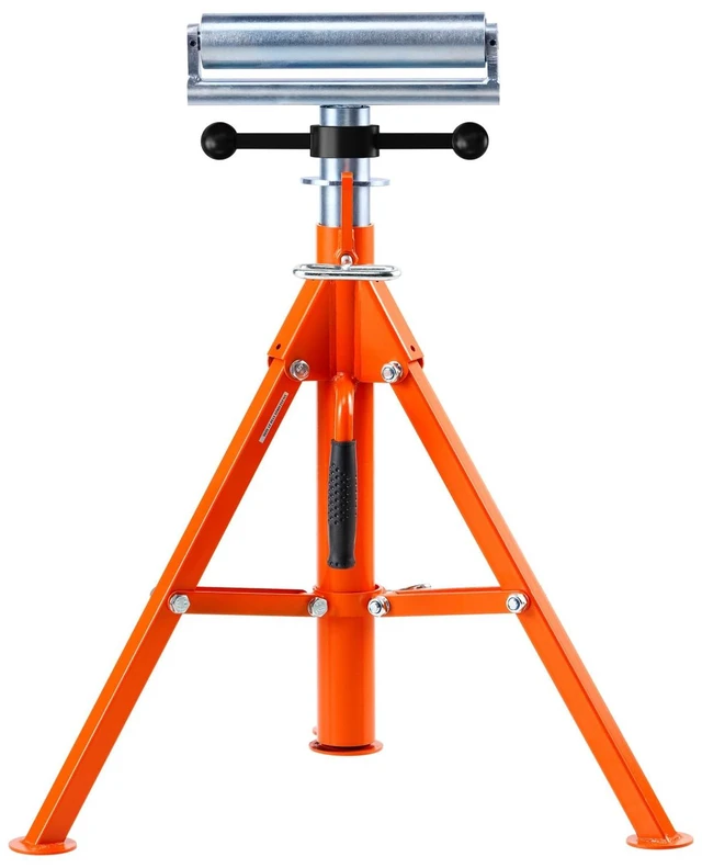 Main image of Heavy Duty Roller Stand for Woodworking Metalworking Outfeed | 2500 lbs Load Capacity, 28-52" Height Adjustment, Folding & Portable Design, for Long Boards, Metal Pipes or Bars