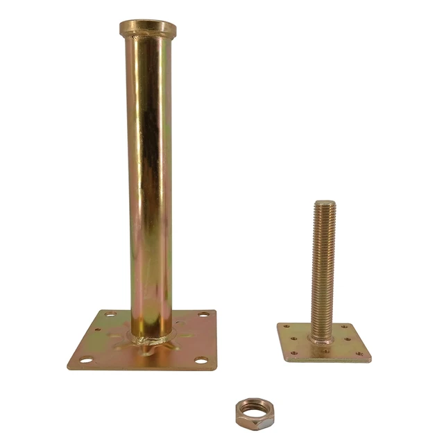 Alt view image 7 of 7 - 6 PCS House Floor Jacks Post Pole for Leveling, 11" - 16" Height Range, 6 ton Min and Max Height Capacity, Galvanized, 6 Pack