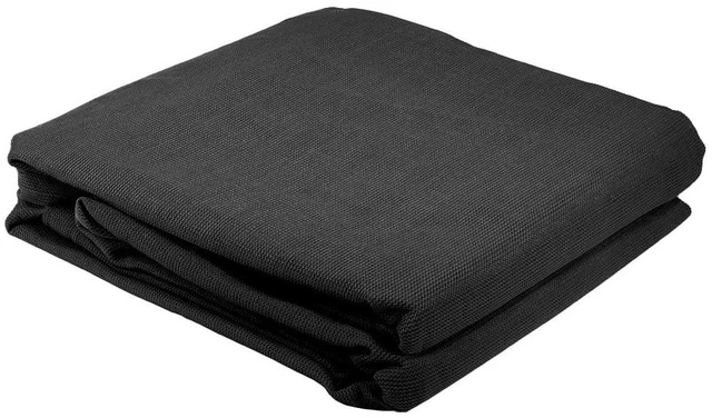 Main image of 12'x26' Black 70% Shade Mesh Tarp for Outdoor w/Grommets - 6 Oz Extra Durable Heavy Duty Mesh Tarps for Dump Truck, Rolloff Trucks - Mesh Shade Net Cloth for Sun, Plant, Patio