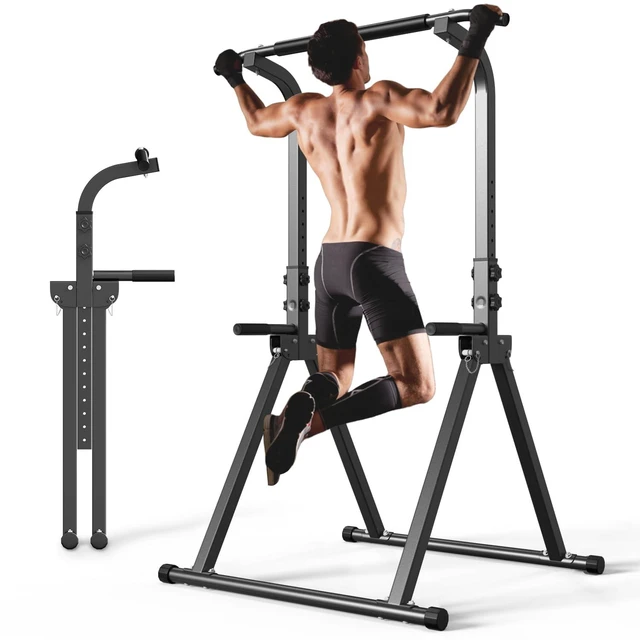Main image of Foldable Pull Up Bar Free Standing Multi-function Power Tower | Dip Bar, Home Gym, Strength Training Equipment, 350 LBS Weight Capacity