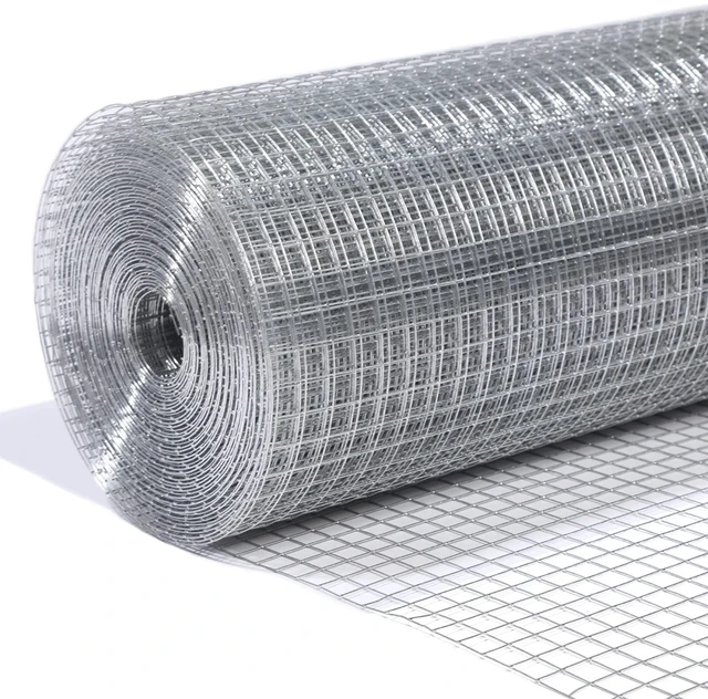 Main image of 1/4in Galvanized Hardware Cloth 48" x100' 23 Gauge | welded mesh with uniform openings and strong welds for Chicken Coop, Garden Fence, Gopher Barrier and Animal Enclosure
