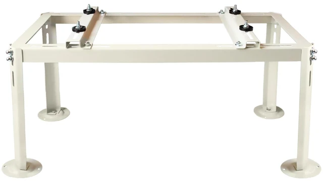 Main image of Mini Split Ground Stand for 9000-24000 BTU Ductless Air Conditioners Heat Pumps, Heavy Duty Adjustable Mini Split Stand, Condenser Stand, Max Load: 440LBS