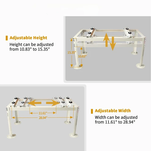 Alt view image 5 of 7 - Mini Split Ground Stand for 9000-24000 BTU Ductless Air Conditioners Heat Pumps, Heavy Duty Adjustable Mini Split Stand, Condenser Stand, Max Load: 440LBS