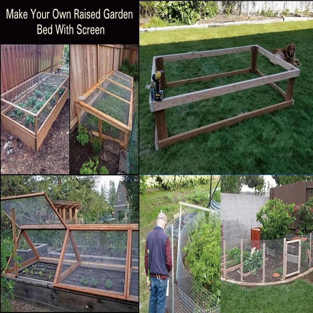 Alt view image 6 of 7 - 1/4in Galvanized Hardware Cloth 48" x100' 23 Gauge | welded mesh with uniform openings and strong welds for Chicken Coop, Garden Fence, Gopher Barrier and Animal Enclosure