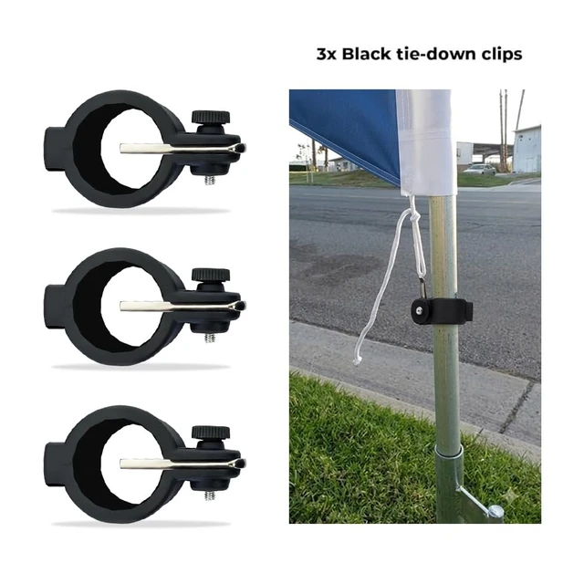 Alt view image 4 of 4 - Swooper Flutter Flag Hardware-Three 4 Piece Pole Kits with Ground Spikes