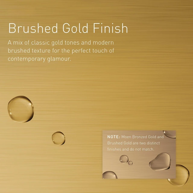Alt view image 2 of 3 - Brushed Gold Push-N-Lock Tub and Shower Drain Kit with 1-1/2 Inch Threads, Plug and Overflow Cover, T90331BG