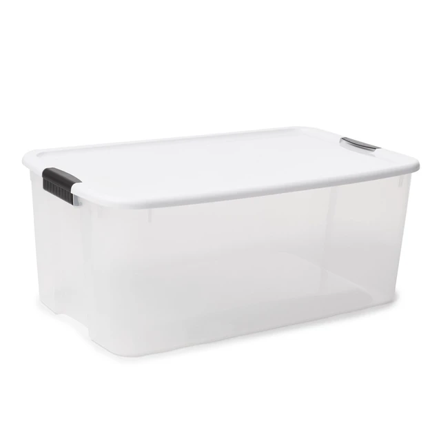Alt view image 6 of 7 - Ultra Latch Box with Lids for Home and Office, 116 Quart, 4-Pack