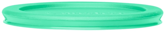 Alt view image 5 of 7 - 2 Cup Glass Storage Containers with Lids, Set of 4 Glass Food Storage Containers with Mint SnugFit Lids
