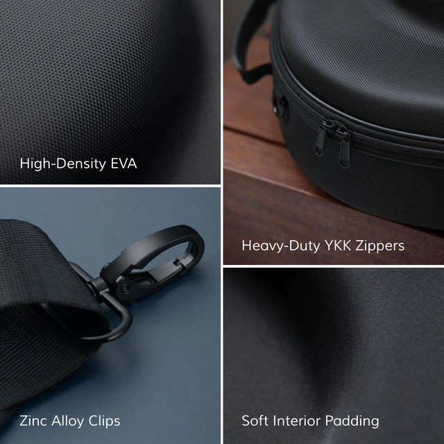 Alt view image 7 of 7 - Hard Shell Cowboy Hat Travel Case, Holds 2 Hats, Large | Crushproof, Water Resistant, Soft Interior, Carrying Handle, Adjustable Shoulder and Luggage Strap, For Travel and Storage