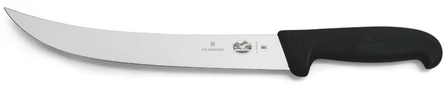 Main image of Fibrox 10-Inch Curved Breaking Knife - Dishwasher Safe and Ergonomic Handle, Black