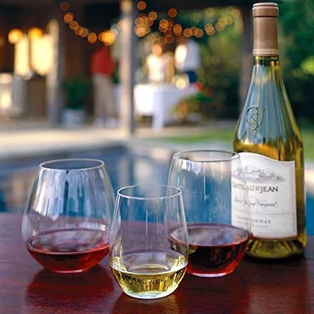 Alt view image 4 of 4 - O Wine Tumbler Cabernet/Merlot Glass, Set of 4