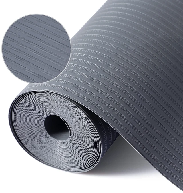 Main image of Shelf Liner Non Adhesive, Washable Cabinet Liners for Shelves | Waterproof Durable Non-Slip Drawer Liners for Kitchen Cabinets, Cupboard, Pantry, Gray, 24 Inch x 30 ft