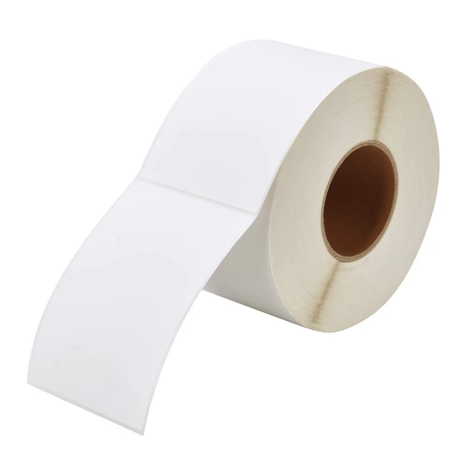 Alt view image 2 of 4 - 4"x 6" Direct Thermal Labels (4 Rolls, 4000 Labels) - 3'' Core, Perforations Between Label - Zebra Compatible