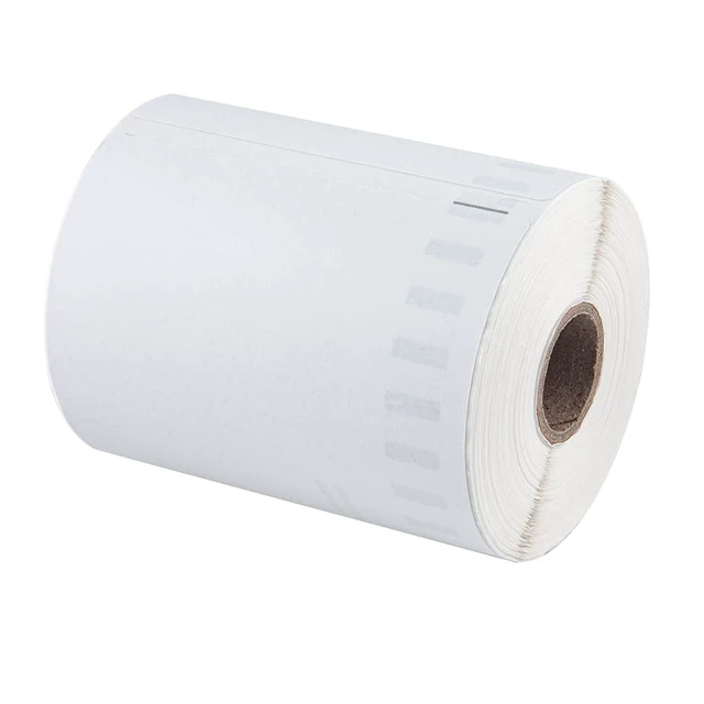 Alt view image 3 of 5 - 4400 4x6 Thermal Shipping Labels, Replacement for DYMO 1744907 | 20 Rolls, 220 Labels Per Roll, BPA Free, White Perforations, Strong Adhesive, Compatible with Rollo, Jadens, Nelko, DYMO 4XL