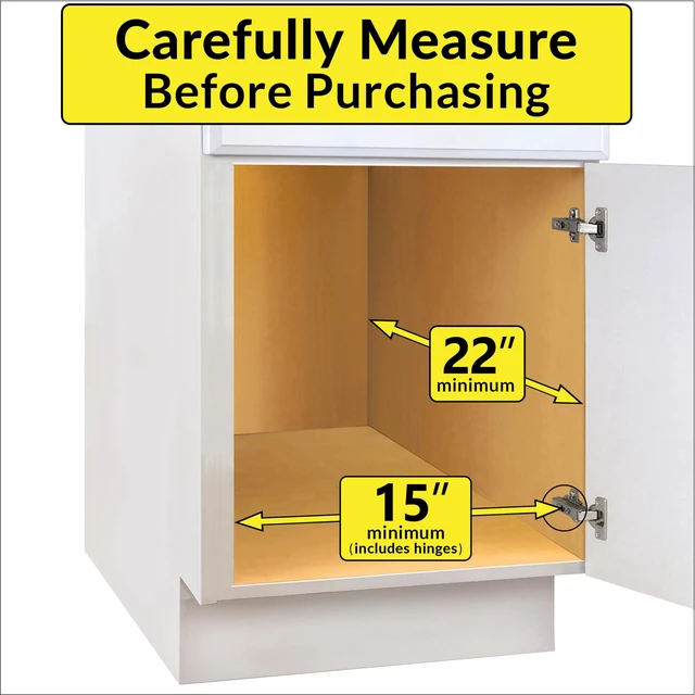 Alt view image 3 of 7 - Pull Out Cabinet Organizer, Kitchen Slide Out Drawer | 14W x 21D chrome rollout shelf creates easy-access storage for cookware, pantry items and kitchen essentials inside cabinets