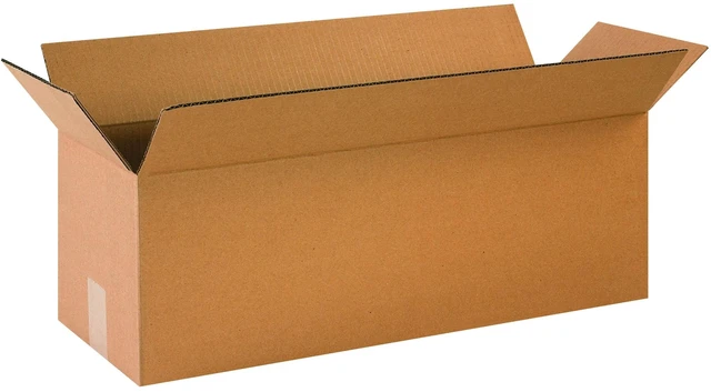Main image of Shipping Boxes 24L x 8W x 8H 25-Pack Long Corrugated Boxes for Moving, Shipping, Mailing, Packing, Packaging and Storage