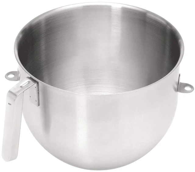 Main image of KSMC8QBOWL 8-Quart Mixing Bowl with J Hook Handle, Stainless Steel, NSF, 8quarts