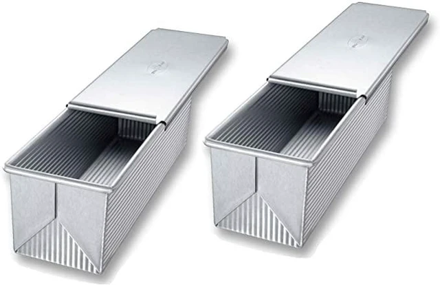 Main image of Pullman Loaf Pan, 9 x 4 x 4, Aluminized Steel