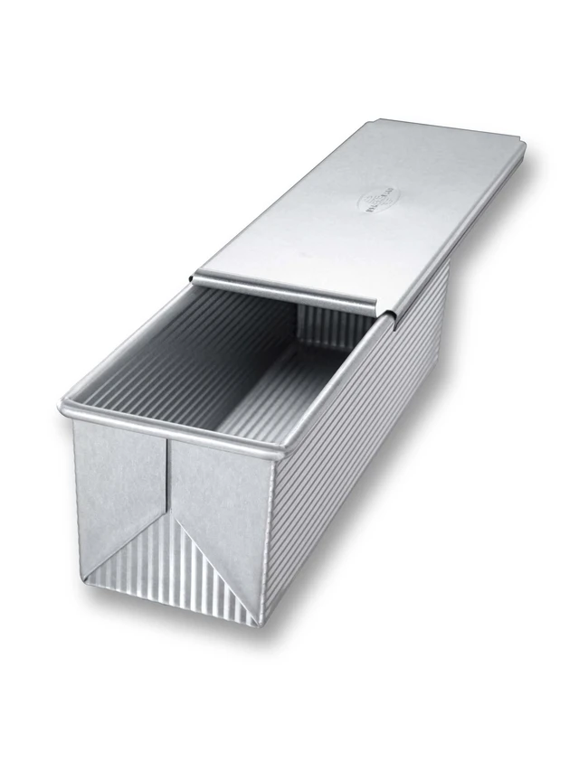 Alt view image 2 of 6 - Pullman Loaf Pan, 9 x 4 x 4, Aluminized Steel