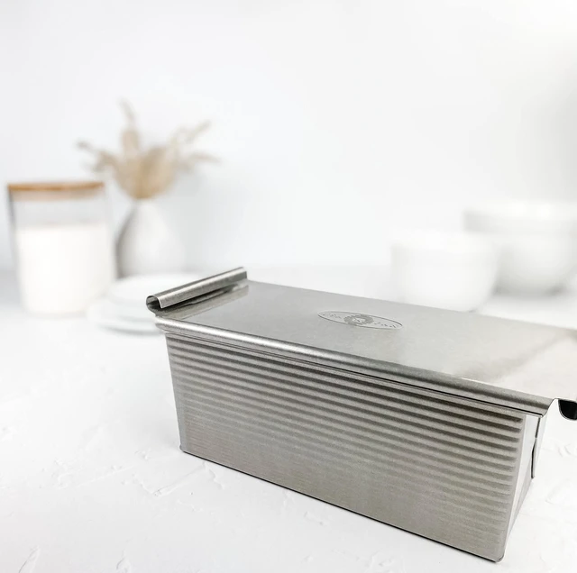 Alt view image 3 of 6 - Pullman Loaf Pan, 9 x 4 x 4, Aluminized Steel