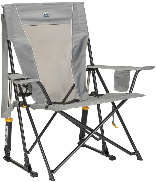 Main image of Comfort Pro Rocker Outdoor Rocking Chair with Beverage Holder