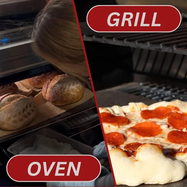 Alt view image 6 of 7 - 16" x 16" Pizza Steel - 1/4" Steel, 17.6 lbs | Multipurpose Cooking Steel for Pizzas, Sourdough, Grilling & More - Made in the USA