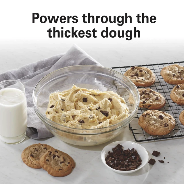 Alt view image 3 of 7 - 4 Quart Electric Stand Mixer With 7 Speeds | Planetary Mixing For Full Bowl Coverage | Splash Guard | 300 Watts | Whisk, Flat Beater, Dough Hook | Black