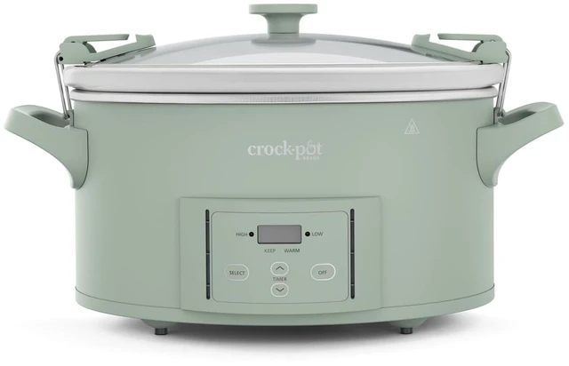 Main image of Design Series 7-Quart Programmable Slow Cooker, Desert Sage Green