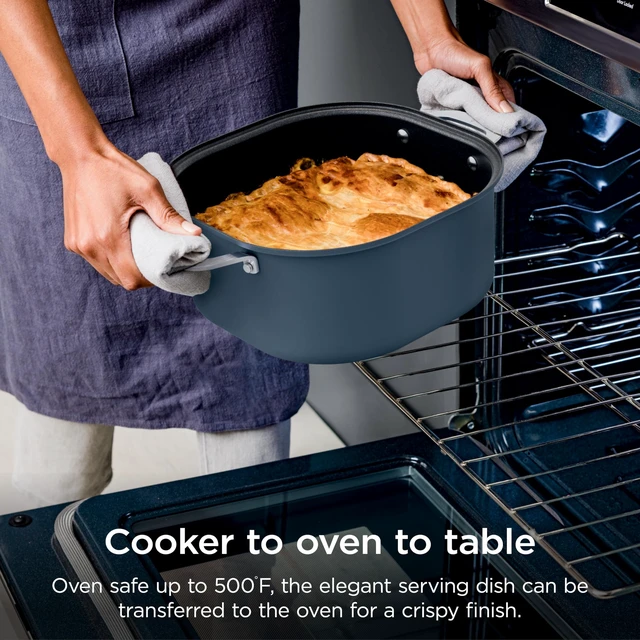 Alt view image 5 of 7 - Everyday PossibleCooker Pro, 6.5-qt, Midnight Blue, MC1101 | 10-in-1, 8 functions: Slow Cook, Sear/Sauté, Braise, Rice, Oats & Pasta. Replaces 10 appliances, cool-touch handles.