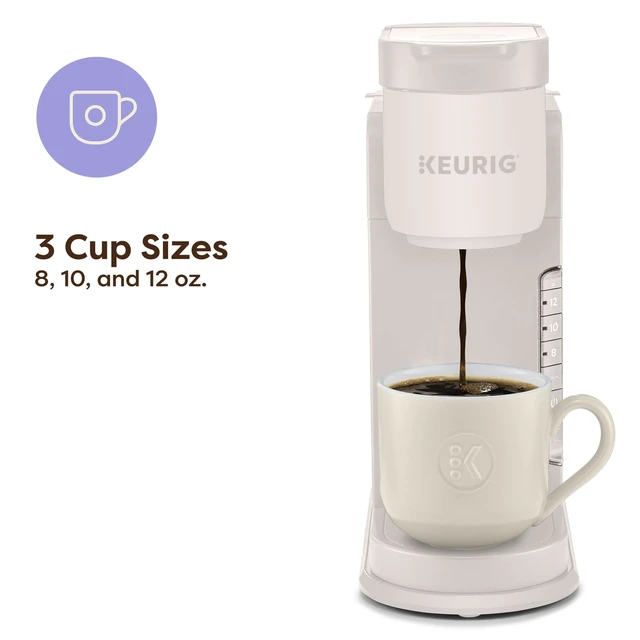 Alt view image 3 of 7 - K-Express Single Serve K-Cup Pod Coffee Maker, Warm Stone | 3 Brew Sizes, 42oz Removable Reservoir, Strong Brew Button Feature, Travel Mug Friendly, Works with All K-Cup Pods