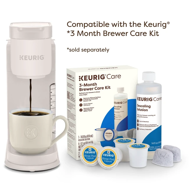 Alt view image 7 of 7 - K-Express Single Serve K-Cup Pod Coffee Maker, Warm Stone | 3 Brew Sizes, 42oz Removable Reservoir, Strong Brew Button Feature, Travel Mug Friendly, Works with All K-Cup Pods