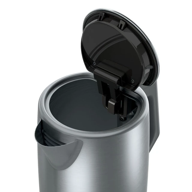 Alt view image 3 of 6 - Precision Electric Kettle, 7-Cup, Rapid Boil, Stainless, KT200
