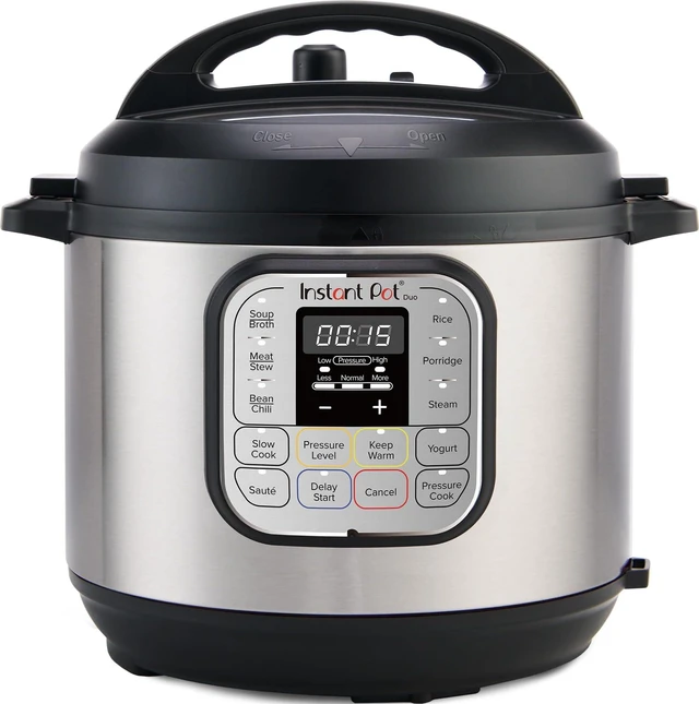 Main image of 7-in-1 Mini Electric Pressure Cooker, Slow Rice Cooker, Steamer, Sauté, Yogurt Maker, Warmer & Sterilizer, Includes Free App with over 1900 Recipes, Stainless Steel, 3 Quart