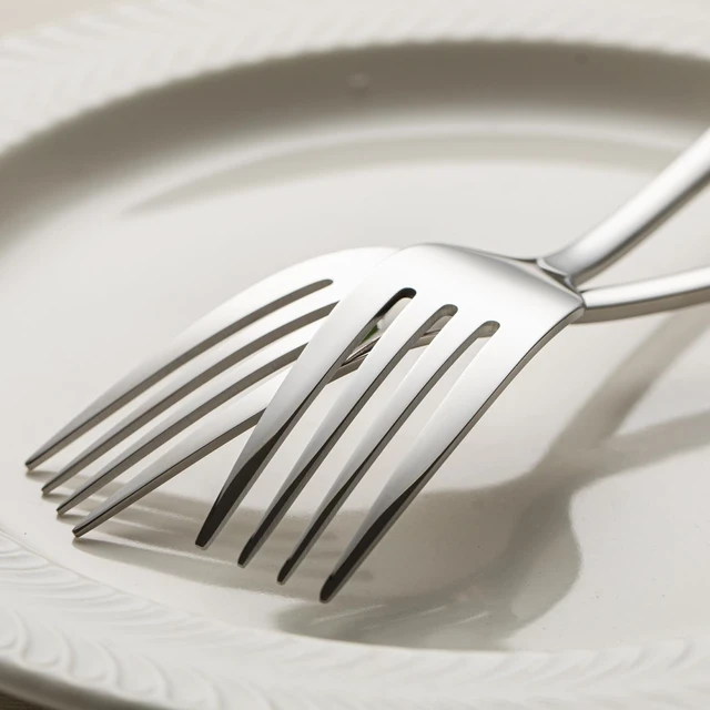Alt view image 6 of 7 - Forks 48 Piece Dinner Forks Set, 18/10 Stainless Steel | Food Grade, Mirror Polished, Dishwasher Safe, 8.18 Inch, Rust Resistant, for Home Kitchen, Weddings, Parties & Restaurants