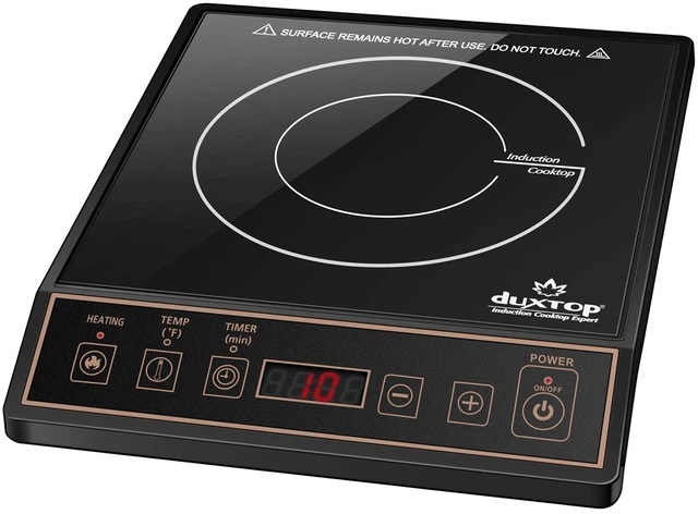 Main image of 1800W Portable Induction Cooktop Countertop Burner, Gold 9120MC | BT-M20B
