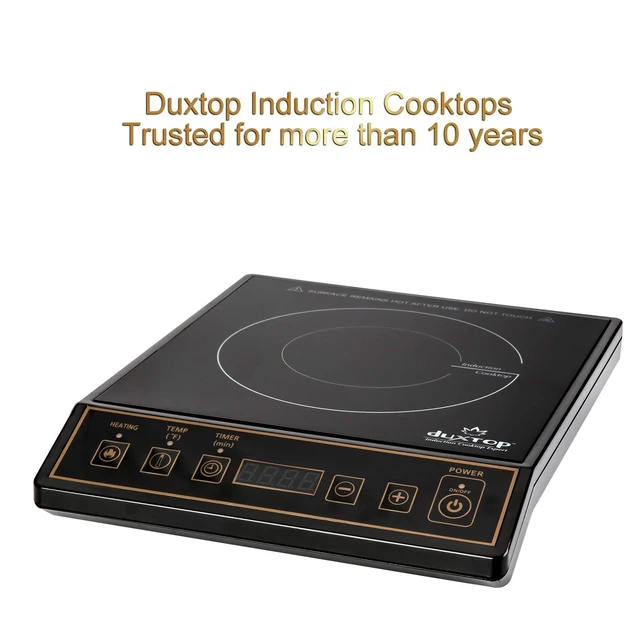 Alt view image 2 of 7 - 1800W Portable Induction Cooktop Countertop Burner, Gold 9120MC | BT-M20B