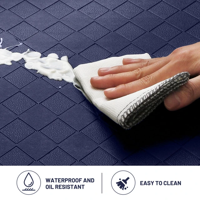 Alt view image 6 of 7 - Kitchen Floor Mat - 4/5 Inch Thick Anti-Fatigue Kitchen Rug | Waterproof Non-Slip Kitchen Mats and Rugs Heavy Duty Ergonomic Comfort Rug for Kitchen,Office,Sink,Laundry
