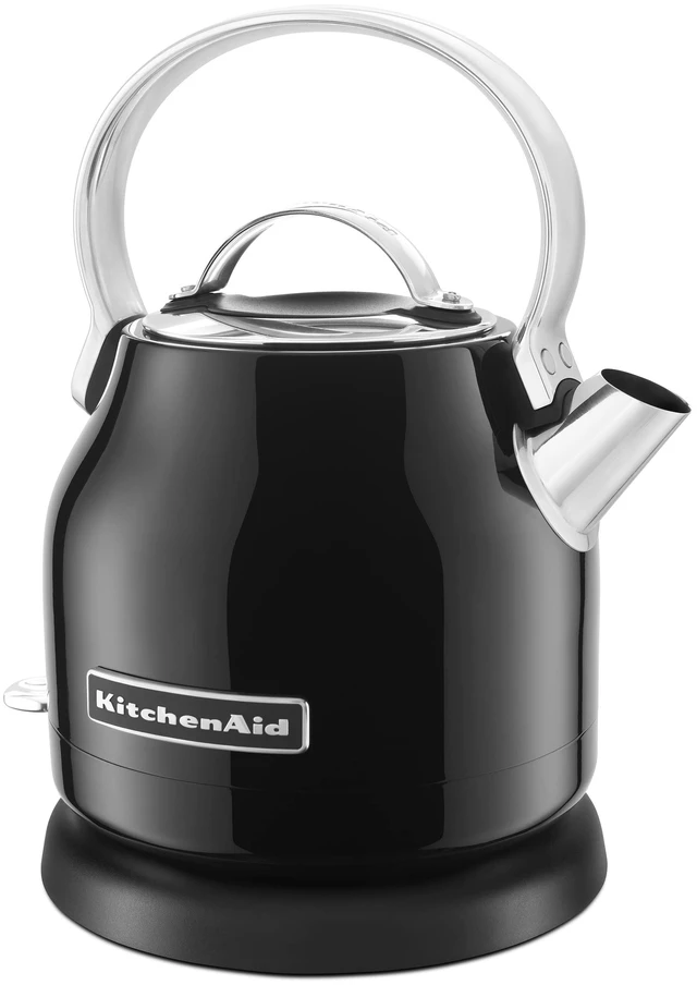 Main image of 1.25L Electric Kettle KEK1222, Onyx Black | Removable Lid for Easy Filling, Stainless Steel Design, Convenient Pouring Spout, Compact Design